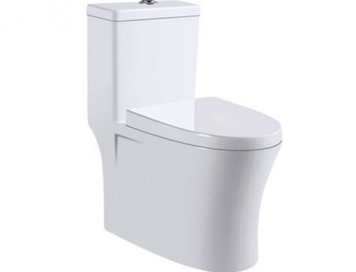 One piece toilet HB98183 S-trap siphonic wc toilet