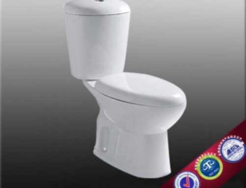 HBT061 P-trap two piece toilet