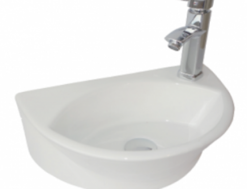 Wall mounted bathroom sink