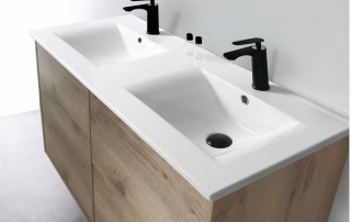 double basins bathroom sinks 9090J