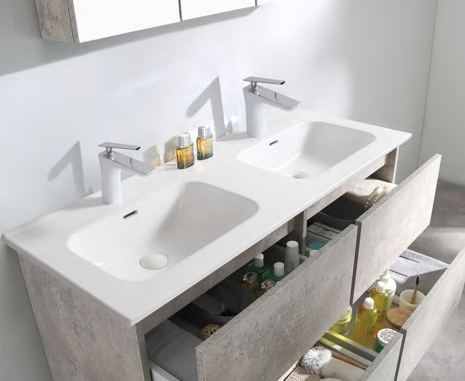 double basins bathroom vanity SS2