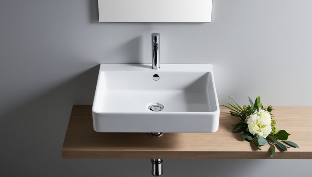 square bathroom sinks from Aisirui Tangshan Ceramic