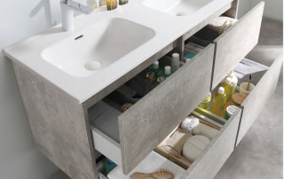 double basin bathroom sinks