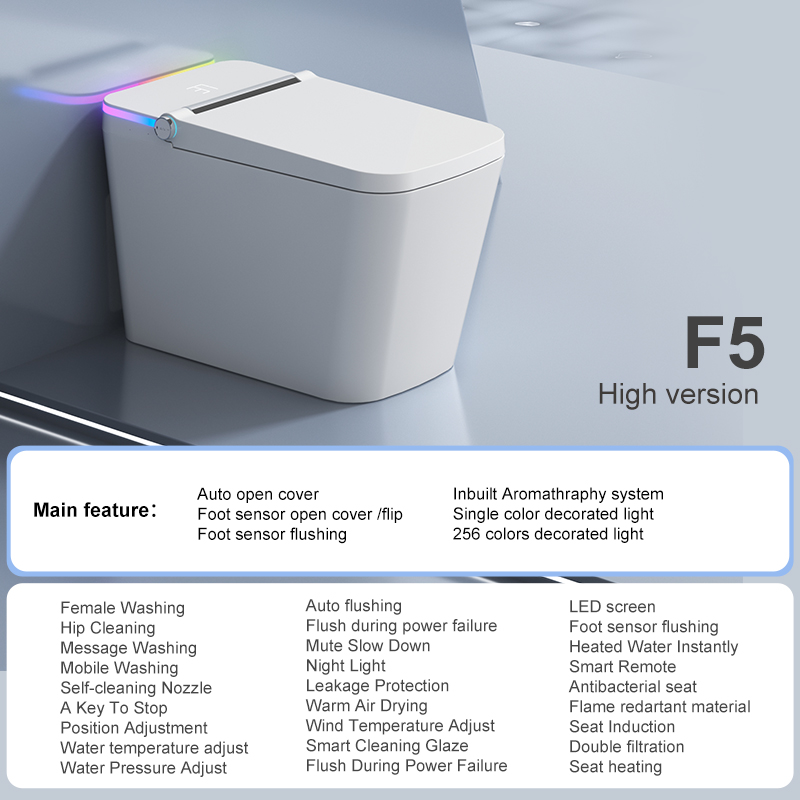smart toilet F5