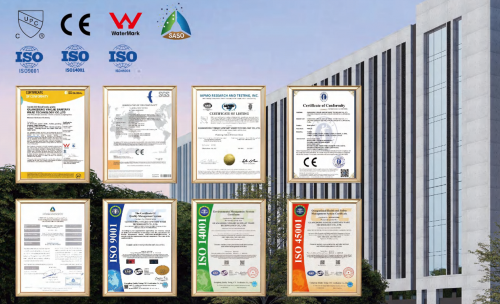 CE Rohs ISO certificate